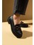 Yüksek Taban Toka Detaylı Kadın Loafer 43-1803-25CILT 3