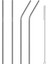Metal Pipet - Paslanmaz Çevre Dostu Metal Pipet Fırça Seti 5 Parça 2