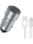 Inkax Ca-04 3.1A 15W Çift USB Çakmaklık Girişli Şarj Kablosu Hediye Hızlı Araç Şarj 2