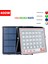 300 Solar 5 Modlu Güneş Enerjili LED Projektör Mavi Yeşil Kırmızı ve Rgb Renk Aydınlatma 5