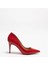 Sirius – Kırmızı Rugan Stiletto Deri Astarlı Topuklu Ayakkabı 1