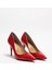 Sirius – Kırmızı Rugan Stiletto Deri Astarlı Topuklu Ayakkabı 2