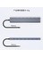 7in1 Type-C To USB Çoklayıcı 7 Port Usb3.0 Hub Power Güç Destekli 5gbps High Speed 3