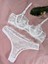 Kırmızı Dantelli Sütyen Takımı Bralet Takım (Sütyen&tanga) 4