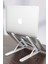 Masa Üstü Laptop Standı & Tablet Kademeli Yükseklik Ayarlı Tutucu Stand 5