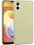 Samsung Galaxy A04 Kılıf Kamera Korumalı Mat Premium Silikon-Gold + Cam Ekran Koruyucu 1