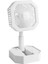 Ledli Katlanabilir Ergonomik Masa Üstü Fan LED Işıklı Güçlü Masa Üstü Katlanabilir Çanta Boy Fan 3