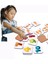 10 Parçalı Sayı Eşleştirme Oyunu Ahşap Iki Parçalı Puzzle Okul Öncesi ve Bebek Puzzle Eğitici Oyuncak 1