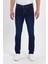 Erkek Taşlamalı Klasik Jeans 1