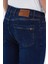 Erkek Taşlamalı Klasik Jeans 5