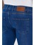 Erkek Düğmeli Taşlı Tırnaklı Skinny Jeans 5