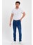 Erkek Taşlı Tırnaklı Klasik Jeans 3