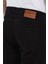 Erkek Fermuarlı Klasik Düz Jeans 5