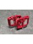 Gineyea M996 Rulmanlı Hightec Çivili Trial Bmx Pedal Kırmızı 3
