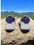 Beyaz-Lacivert Iki Bant Unisex Günlük Sneaker Spor Ayakkabı 5
