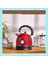 304 Paslanmaz Çelik Gövde Kettle Red 4