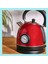 304 Paslanmaz Çelik Gövde Kettle Red 1