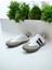 Kadın Erkek Unisex Beyaz-Siyah Sneaker Rahat Taban Spor Ayakkabı - Smb 2