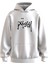 Oversize 'püsay' Baskılı Kapüşonlu Hoodie Sweatshirt 1