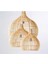 Rattan Bambu Avize Bohem Rustik 1
