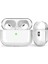Apple Airpods Pro 2. Nesil Uyumlu Şeffaf Sert Kristal Koruyucu Kılıf 1
