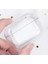 Apple Airpods Pro 2. Nesil Uyumlu Şeffaf Sert Kristal Koruyucu Kılıf 2