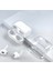Apple Airpods Pro 2. Nesil Uyumlu Şeffaf Sert Kristal Koruyucu Kılıf 3