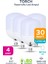 30W Tasarruflu E27 Beyaz Renk Torch Led Ampul-1,2,4,6,8,10 Adettir 1