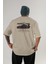 Porsche 992 1 Arka Baskılı Oversize T-Shirt Erkek Kadın Unisex Pamuk Bisiklet Yaka Tişort 1