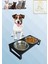 Kedi ve Köpekler Için Sağlıklı Yeme Standı, %10 Eğimli Tasarım ve Kaymaz Ayaklar 2