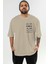 Audi R8 Spyder Ön Sol Baskılı Oversize T-Shirt Erkek Kadın Unisex Pamuk Bisiklet Yaka Tişort 1