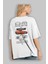 Nıssan 350Z 1 Arka Baskılı Oversize T-Shirt Erkek Kadın Unisex %100 Pamuk Bisiklet Yaka Tişort 3