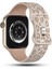 Watch 10 42MM 6 7 8 9 Se Uyumlu 38-40-41MM Leopar Desenli Silikon Spor Kordon 3