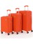 Üçlü Polipropilen Valiz Seti V377 - Mçs Kırılmaz Silikon Valiz Set 1
