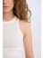Fitted Halter Yaka Fitilli Kaşkorse Atlet U0357AZ25SM 5