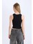 Fitted Halter Yaka Fitilli Kaşkorse Atlet U0357AZ25SM 5