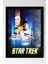 Star Trek Çerçeveli Tablo - Uzay Yolu Fim Posteri Tablo 1