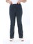 Kadın Büyük Beden Lacivert Yüksek Bel Likralı 5 Cep Kot Pantolon 65N38306 3