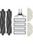 Dreame D9 Max Gen 2 Uyumlu Yedek Silikon Fırça Hepa Filtre Mop Seti-10 Parça 1