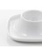 Yumurtalık 10X10X3 cm Ikea Beyaz Renk Porselen Yumurtalık Kahvaltılık 4