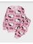 Kız Çocuk Pembe Hello Kity Desenli Uzun Kollu Pijama Takımı 1