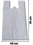 10 Adet 45X75 Extra Kalın Poşeti Sızdırmaz Et Taşıma Poşeti (40-50 kg Taşır) 1