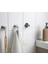 6 Adet Banyo Duvar Askısı Ikea 6'lı Set Metal Havlu Askısı Gümüş Renk Duvar Kancası 2