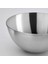 3 Adet Mini Çerez Kasesi 12X6 cm 3'lü Set Metal Kase Paslanmaz Çelik Çerezlik Hacim 0.5 Litre 3