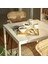 3 Adet Mini Çerez Servis Kasesi 6X13 cm Ikea 3'lü Set Porselen Kase Beyaz Renk Çerezlik Hacim 400 ml 2