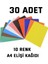 30 Adet A4 Elişi Kağıdı Karışık Renk El Işi Kağıdı 1