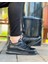 Black Tillew 0989 Hakiki Deri Siyah Erkek Sneaker Siyah 2
