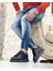 Dark Blue Tillew 0989 Hakiki Deri Erkek Sneaker Lacivert 1