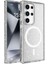Galaxy S25 Ultra Kılıf Magsafe Şarj Özellikli Parlayan Simli Saydam Renkli Allstar Kılıf 1
