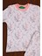 Çiçek Desenli Kız Bebek Pijama Eşofman Takımı Pembe 5